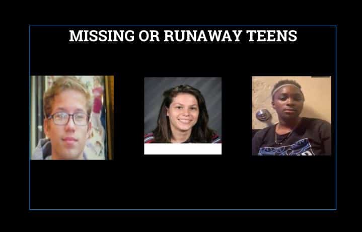 Have You Seen Them?  HSCO Seeks Runaway Missing Teens