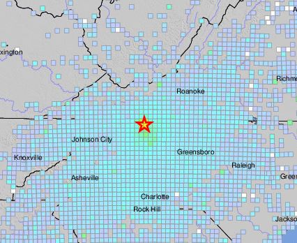 5.1 Magnitude Earthquake Hits North Carolina, Felt Over 300-Miles Away