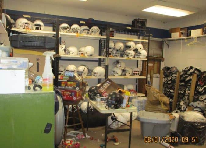 Equipment Stolen from Youth Football Team, Information Needed