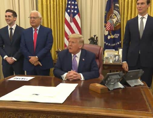 President Announces “Abraham Accord” Deal and Movement Towards Peace in the Middle East