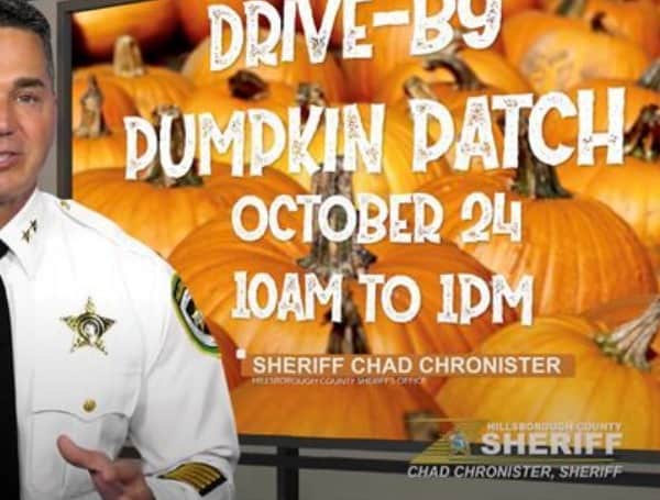 Hillsborough County Sheriff Chad Chronister Hosting ‘Drive-by Pumpkin Patch’
