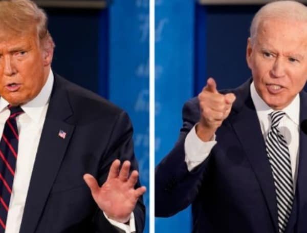 In Speech Comparison, Trump, Relegated To the shadows, Still Outshines Biden