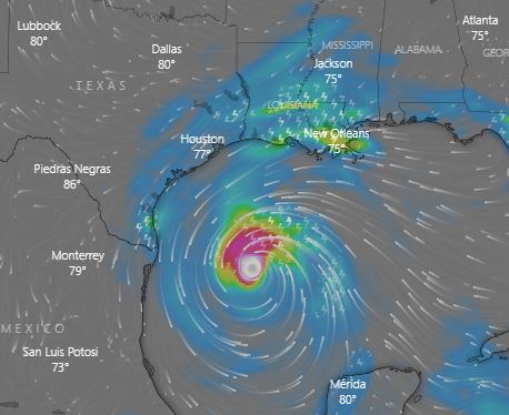 Hurricane Delta Strengthening, Life-Threatening Storm Surge