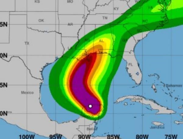 Hurricane Zeta Eyes On Louisiana, Mississippi, Alabama, and Florida