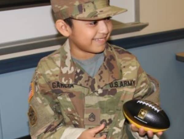 U.S. Army and Make a Wish, 8-Year-Old Boy Soldier For The Day