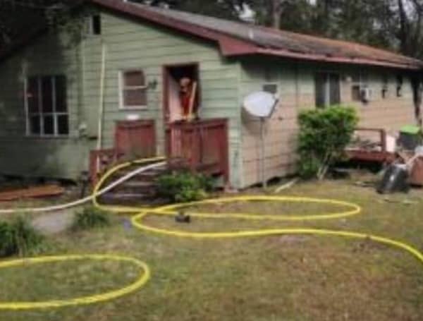 Brooksville Home Damaged By Fire Saturday