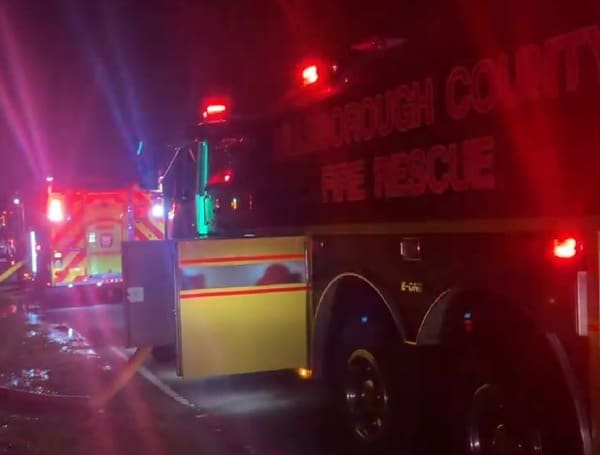 Hillsborough County Fire Rescue Responds To Dover Trailer Fire