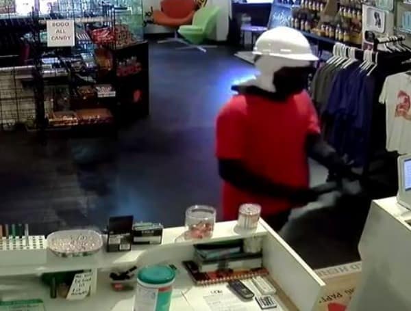 Florida Man Robs a Smoke Shop, Wearing a Construction Helmet