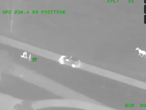 Hernando County Sheriff Aviation Unit Helps Apprehend Suspect in Pasco Stolen Vehicle Incident