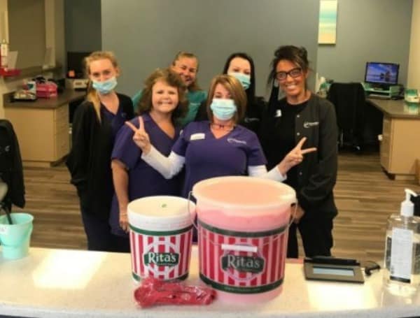 Rita’s Italian Ice & Frozen Custard Provides Happiness to Healthcare Heroes In Clearwater in Advance of World Health Workers Week