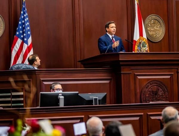 State Of The State Address With Florida Governor DeSantis, Live At 11 AM