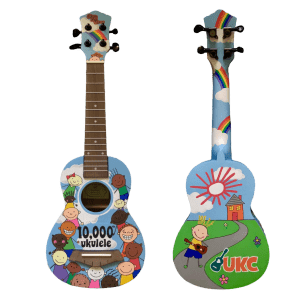 Children’s Charity Ukulele Kids Club Marks Major Milestone with its 10,000th Donated Instrument