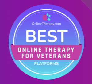 eHome Military Named Best Online Therapy  for Veterans in 2021 by OnlineTherapy.com