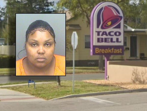 Florida Woman Named “Booze” Crashes Into Taco Bell Marquis, Drunk