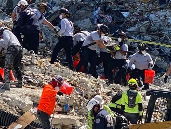 Death Toll Now At 94 As Four More Bodies Are Found In Florida Condo Collapse