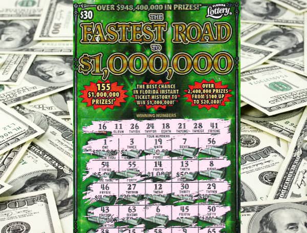 Florida Woman Wins $1,000,000 On Scratch-Off From “Sunshine” Chooses $790K In Cash