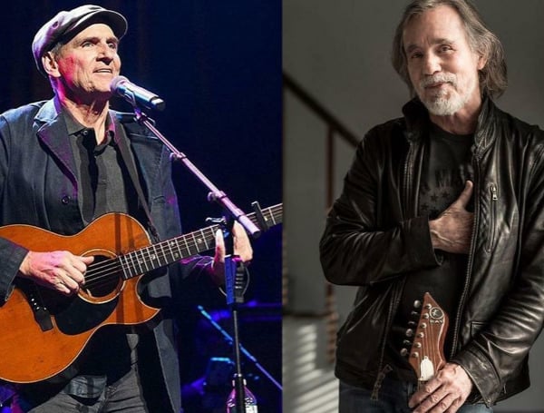 James Taylor And Jackson Browne Together At Amalie Arena In Tampa, Tickets On Sale Aug. 27