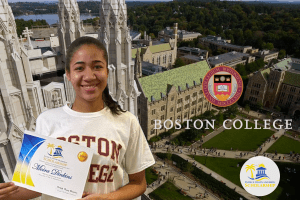 Meet Moira Dinkins of Boston College – Inaugural Recipient of the Patrick Henry Maddren Scholarship