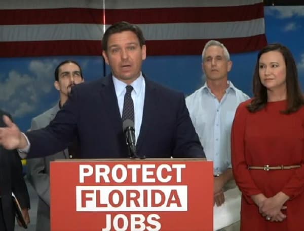 Florida Gov. DeSantis “Freedom First Economic Policies Create Jobs”