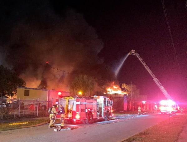 Overnight Bradenton Supply Yard Fire Encompassed Commerical Property