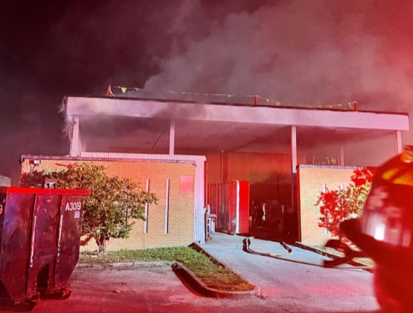 HCFR Crews Battle Fire At A. P. Leto High School Overnight