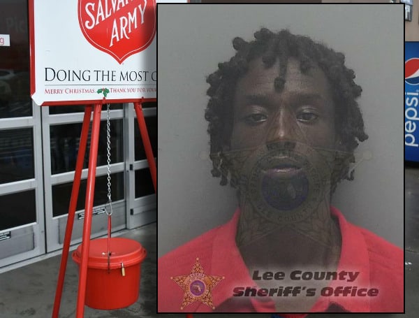 Florida Man Arrested After Slapping An Elderly Salvation Army Bell Ringer In The Head
