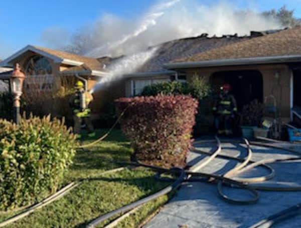 Fire That Started In Garage Destroys Entire Spring Hill Home