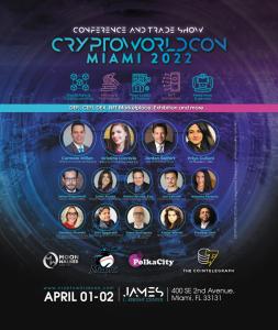 CryptoWorldCon, the Event That Kicks Off Miami Bitcoin Weekend