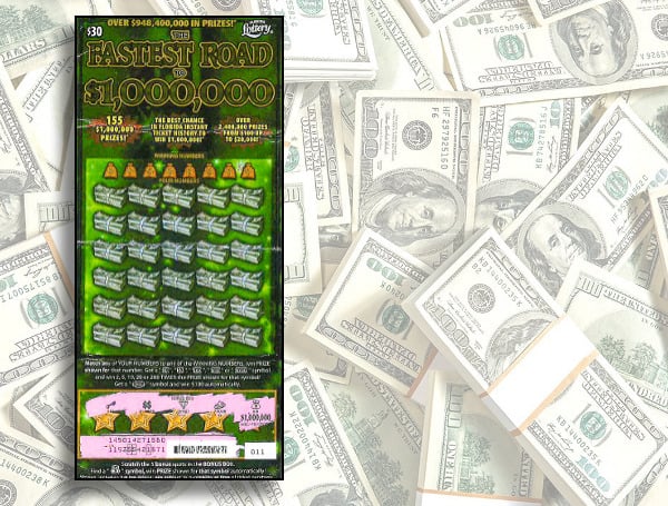 Pasco County Man Wins $1,000,000 On Florida Lottery Scratch-Off From 7-Eleven