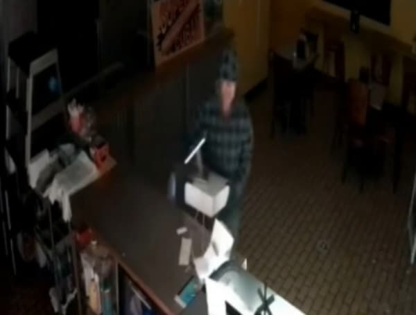 Pasco Sheriff’s Office Seeking Info On Suspect That Broke Into Restaurant, Stole Cash Register
