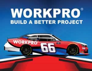 WORKPRO® TOOLS believes with the right tools JJ Yeley can be in victory lane