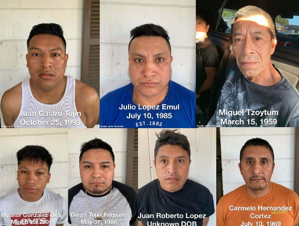 Florida Sheriff’s Search Warrant Resulted In 7 Arrested, Some Hiding In Bathtub And Under The Covers