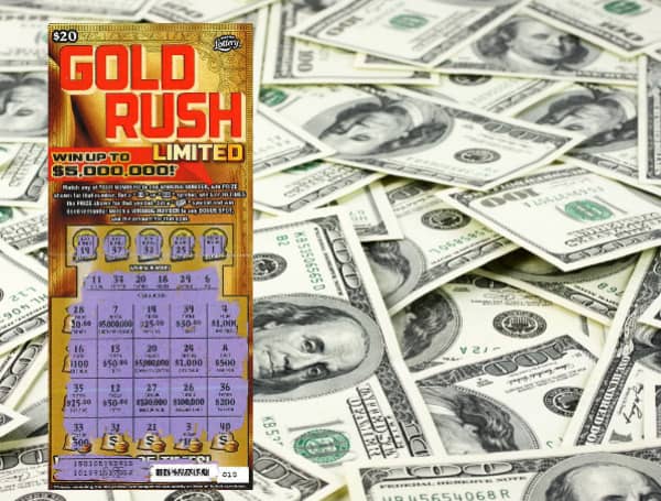 Florida Man Strikes Gold On $20 Scratch-Off Lottery Game