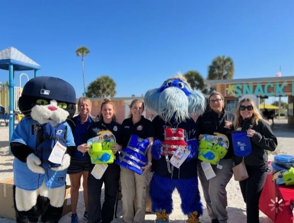 130 Children Receive Life Jackets At St. Petersburg Fire Rescue Event