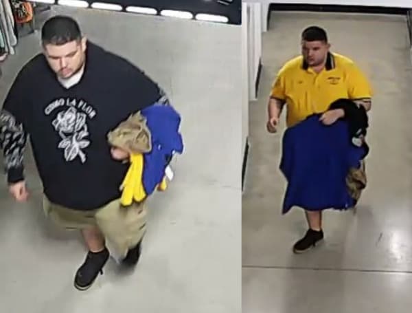 Florida Man Wanted For Recording Girls In Changing Room At Goodwill