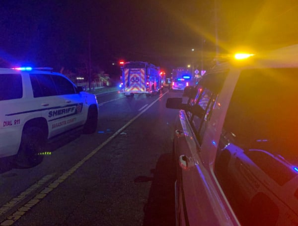 Bicyclist Crashes Into Sarasota Transit Trolly, One Person Transported To Sarasota Memorial