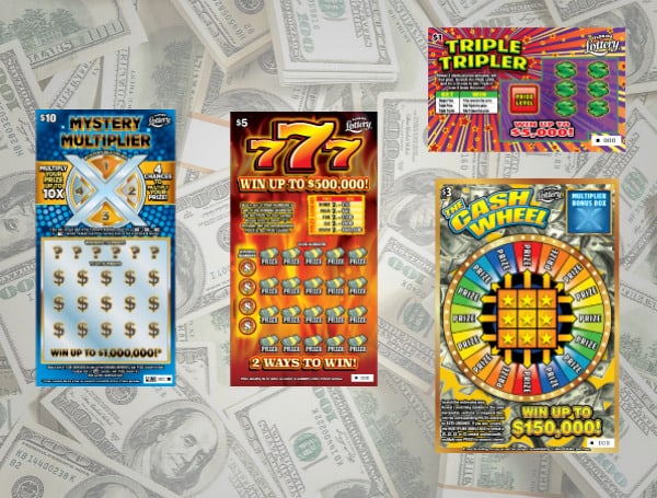 Florida Lottery Launches 4 New Scratch-Off Games In May