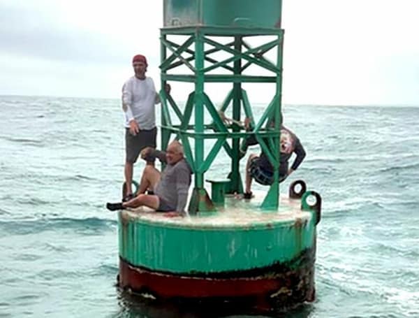 Coast Guard Rescues Three Men In Florida Clinging To A Buoy