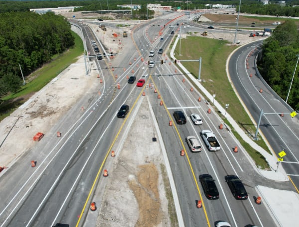 Wesley Chapel:  SR 56 Open In Diverging Diamond Interchange