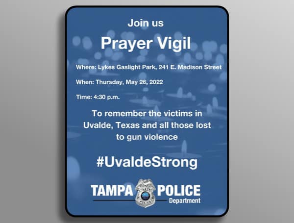 Tampa Police Chaplain To Lead Prayer Vigil For Uvalde Texas Shooting Victims