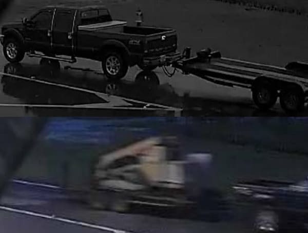 Pasco Sheriff Seeking Ford Pickup Truck That Rolled Away With Caterpillar From Land O’ Lakes Construction Site