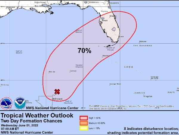 National Hurricane Center Monitoring Agatha Remnants As Florida Prepares For Heavy Rain