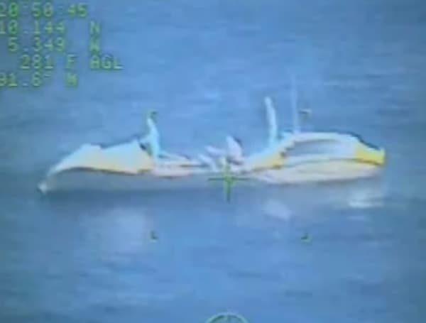60-Year-Old Man Rescued By UCSG Air Station Clearwater 127 Miles Off Florida Coast