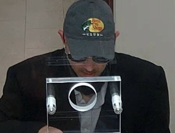 Police In Florida Seeking To Identify Bank Robbery Suspect In Bass Pro Shops Hat