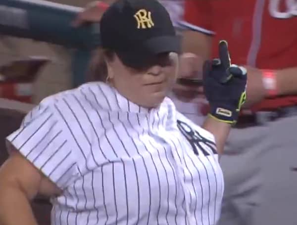 Bad-Sport Democrat Keeps Changing Her Story After Flipping Off Republicans During Game