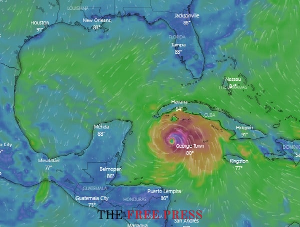 Hurricane Ian Intensifies With 85 MPH Winds As It Eyes Florida, Expected To Explode To Cat 4