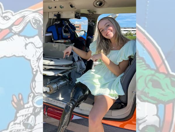 Florida Teen Attacked By Shark Reunites With Flight Crew That Cared For, Transported Her