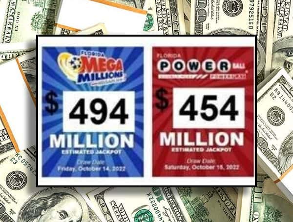 Florida Lottery Players Now Have A Shot At $948 Million In Combined Jackpots