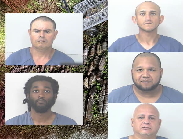 Five North Carolina Men Arrested In Florida For Stealing Over 180 Catalytic Converters
