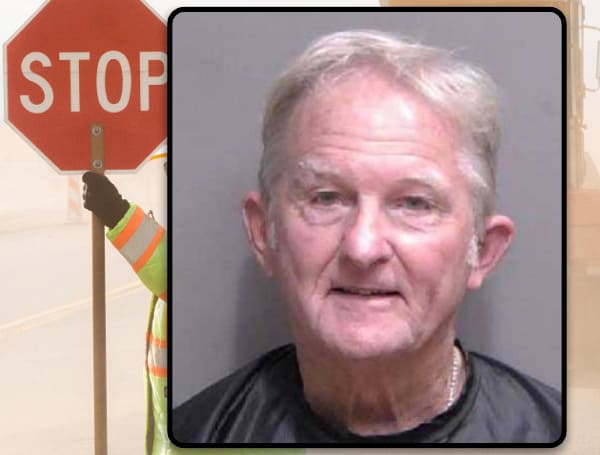 Impatient Florida Man Runs Into “Flagman” Working On The Roads
